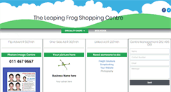 Desktop Screenshot of leapingfrogfourways.co.za